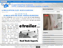 Tablet Screenshot of experimentosnuevos.com